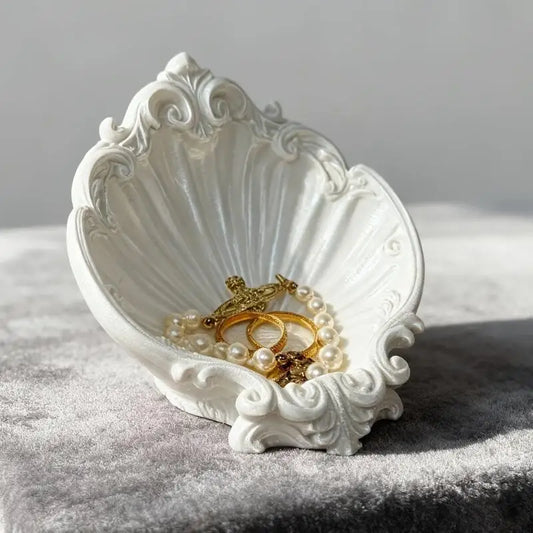 Shell Jewelry Tray Organizer Dish
